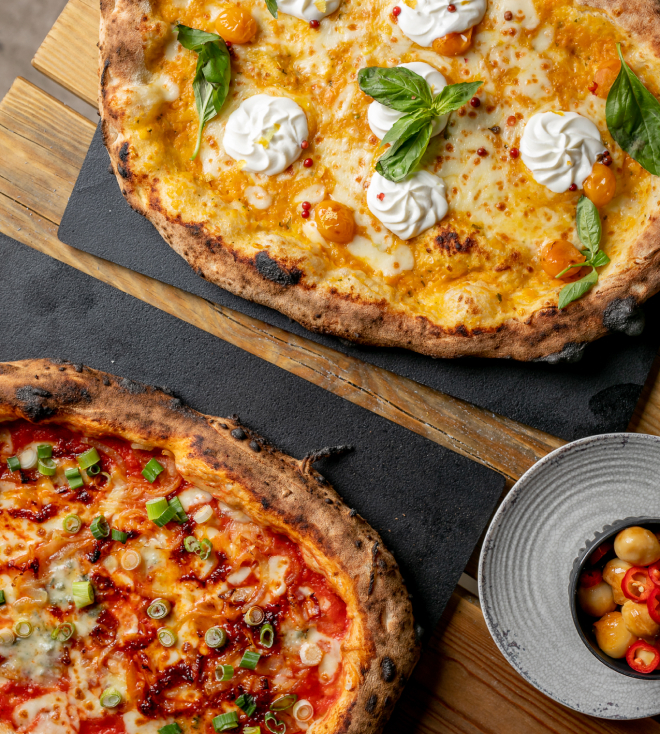 Pizza closeup